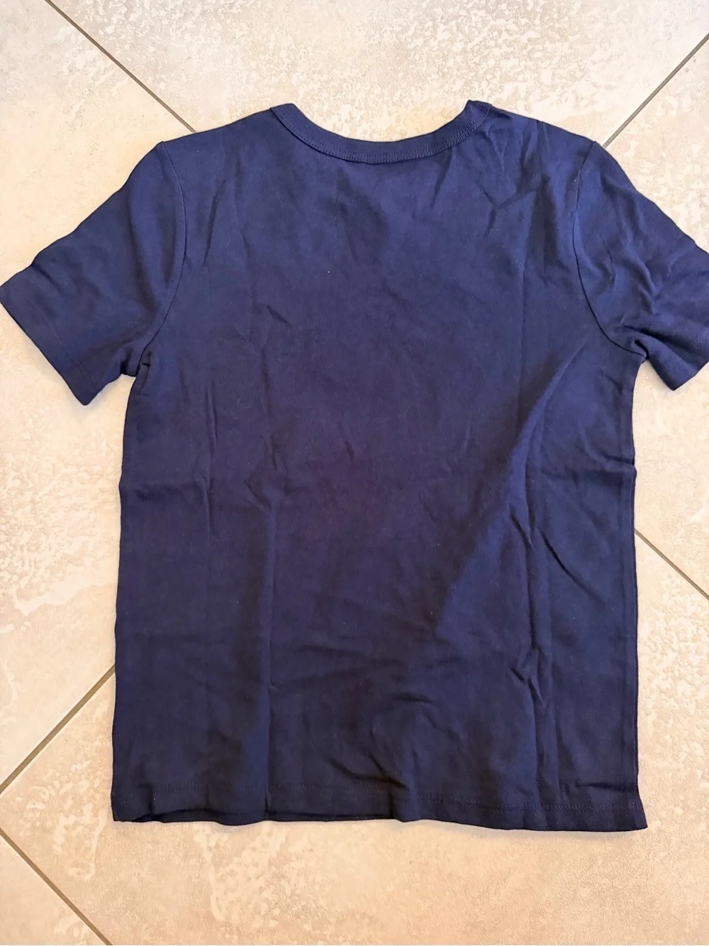 Kids Gap Navy 'Level Up' Graphic Tee Size Small